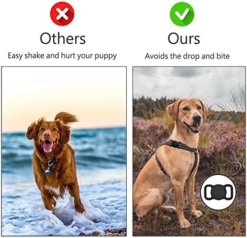 Држач За Јака За Кучиња СВИНЧО Аиртаг За Apple Airtags Анти-Изгубен Држач За Воздушни Ознаки Компатибилен Со Јаки За Кучиња За Мачки