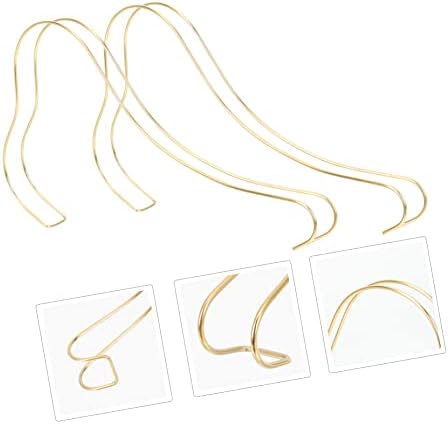 Алипис Поддршка за чевли за чевли 10 парчиња метални решетки Сандал чевли Шапер заграда Златни држачи формираат потпетици женски штанд