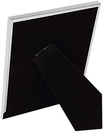 Yjgh 6 x 8 Рамка за слика, големина на сликата 4,5 x 6,5, фото рамки за табела на горниот приказ, изработен од метал со стаклена површина со висока