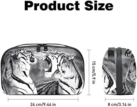 Организатор На Електроника, Козметичка Торба, Организатор На Патувања Во Електроника, Технолошка Торба,Шема На Животни Од Тигар