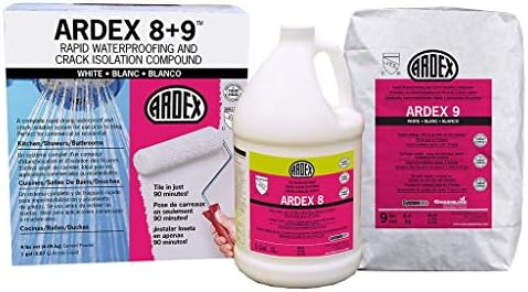 Ardex 8+9 бело - брз комплет за соединение за изолација на хидроизолација и пукнатина