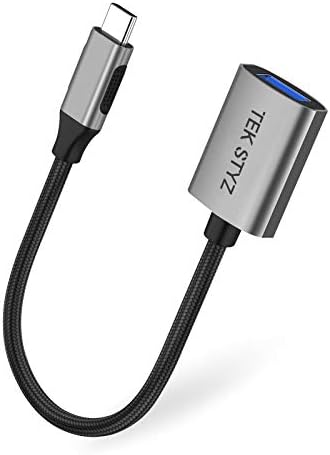 TEK Styz USB-C USB 3.0 адаптер компатибилен со вашиот Realme X9 OTG Type-C/PD машки USB 3.0 женски конвертор.