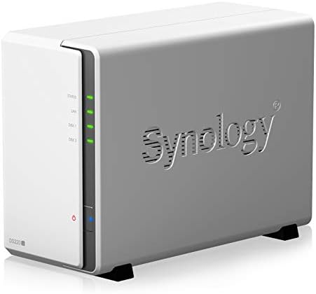 Синологија 2 Bay NAS DiskStation DS220J, 2-залив; 512MB DDR4 & Seagate Ironwolf 2TB NAS Внатрешен хард диск HDD - Фрустрација бесплатно пакување