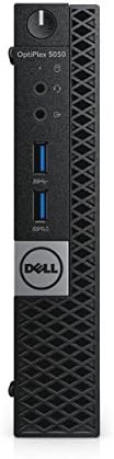 2018 Dell OptiPlex 5050 Микро Форма Фактор Бизнис Десктоп Компјутер, Интел Quad-Core i5-7500T до 3.30 GHz, 8GB DDR4 RAM МЕМОРИЈА, 128GB SSD,