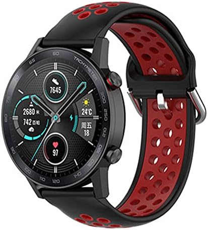 CRFYJ Ilicone Watchband За Huawei Watch GT 2 GT 46mm /GT 2e /Honor Magic Band Спортска Нараквица 22mm Нараквица Кореа