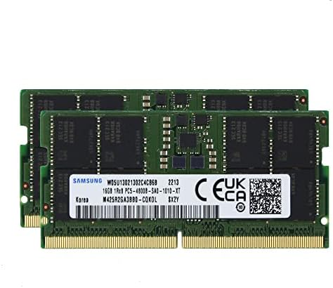 32 GB DDR5 4800MHz PC5-38400 SODIMM 1RX8 CL40 1.1V лаптоп Меморија RAM M425R2GA3BB0-CQK