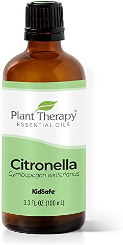 Растителна терапија Цитронела есенцијално масло 100 ml чисто, неразредено, терапевтски одделение