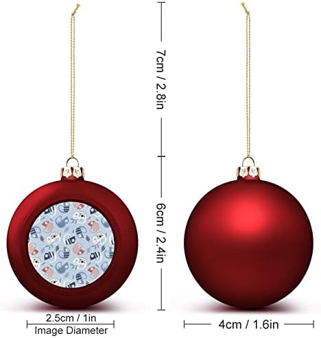 Симпатична камелеони Божиќна топка што виси украси Xams Декорација на дрво за забава