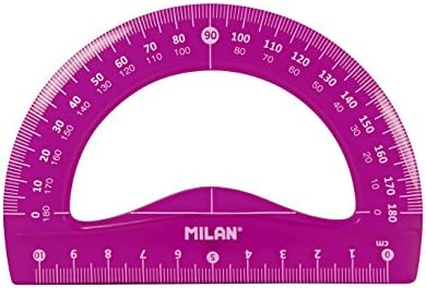 Комплет за трасирање на Милан M359801p, 4 флексибилни правила, розова