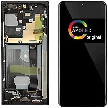 [Црна Со Рамка] Amoled LCD За Samsung Galaxy Забелешка 20ultra 5g Дигитализатор Екран Lcd Дисплеј Допир Собранието Замена SM-N985 N985F