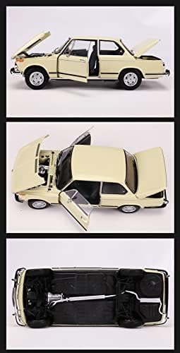 Возила на модел на скала Apliqe за BMW 2002 Ti Alloy Scale Automobile Model Die Casting Metal Display Колекционерски 1:18 Софистициран