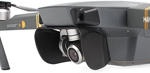 Капакот на леќата со камера Darkhorse Cap Capp Sunshade за dji mavic por & platinum - црна