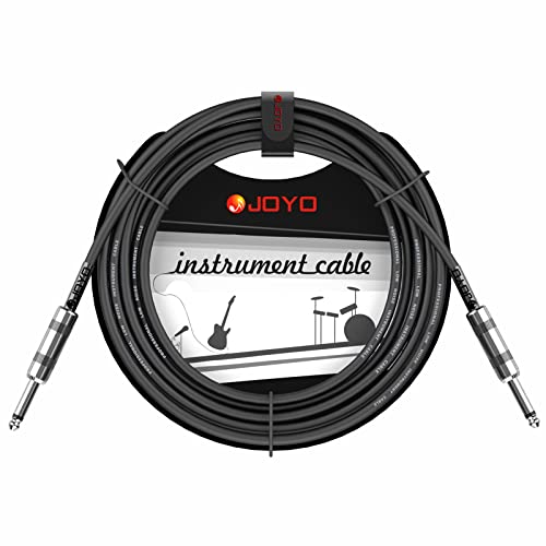 Кабел за аудио инструмент oyојо за бас и гитара 1/4 инчи директно засилувач - 15 -тина