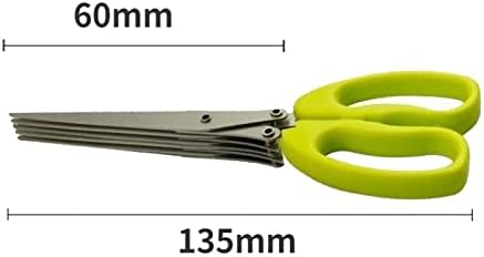 KRIVS занаетчиски ножици од не'рѓосувачки челик кујнски ножици секач лајвер алатки за зеленчук кујнски гаџети за сечење ножици