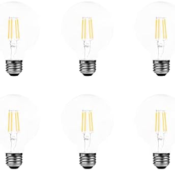 Ledvance Sylvania Го Намали Видот На Очите G25 Globe LED Сијалица, 40W = 4.5 W, 13 Година, Затемнување, Јасно, 5000K, Дневна Светлина