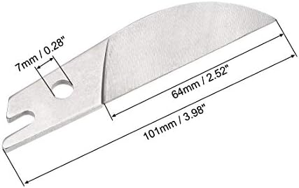 сечилото на секачот за смолкнување на смолкнување Uxcell за универзален мулти агол замена на секачот за смолкнување