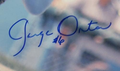 Хорхе Орта потпиша автоматски автограм 8x10 Фото III - Автограмирани фотографии од MLB