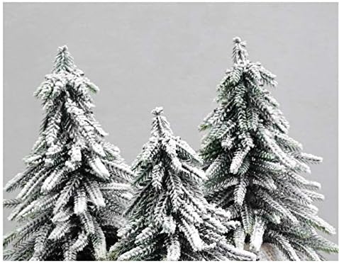 Twdyc Божиќното Дрво Спреј Снег Елка Пакет Мини Симулација Нобеловата Кедар Дрво Мала Декорација Божиќ Декорација
