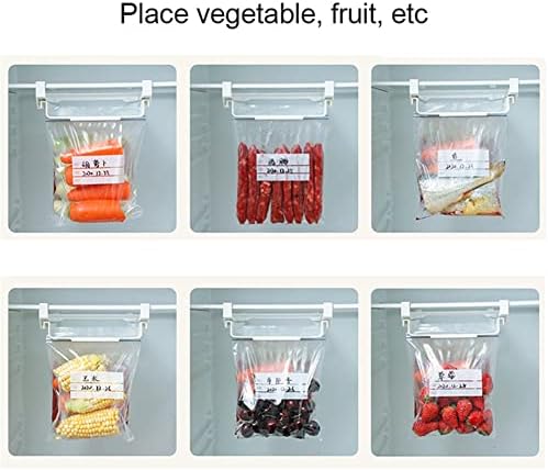 ЈАХ Фрижидер Свежо Чување Решетка За Складирање Храна Запечатена Полица За Складирање Торби со 10 парчиња Торби Алатка За Складирање