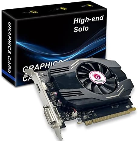 GPVHOSO GEFORCE GT 1030 4GB GDDR4 Видео графичка картичка GPU Single вентилатор SystemHDMI/DVI-D, DirectX 12, GPU Boost 3.0,