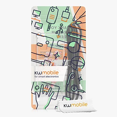 Cwmobile Crossbody Case компатибилен со Samsung Galaxy S20 Fe Case Case - магнолии розови/бели/транспарентни