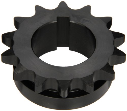 Tsubaki 60Q45 Sprocket на ролери, единечно влакно, дизајн на сплит, потребно е Q за грмушка, 45 заби, 60 ANSI No., 3/4 терен