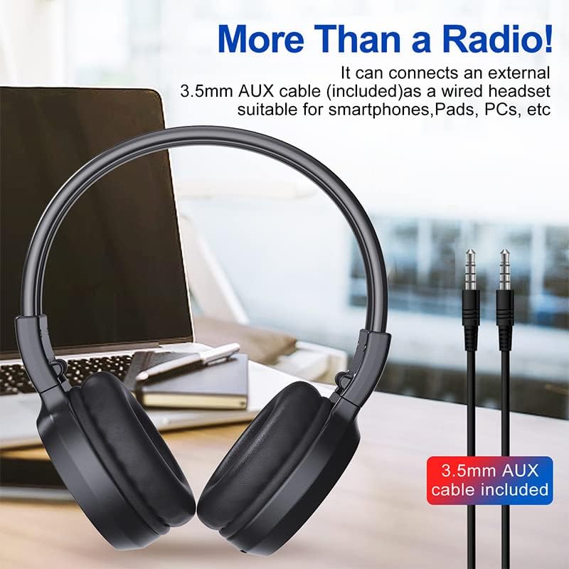 Преносно радио итни случаи FM радио компактни преносни џебни слушалки плеер на отворено автоматско пребарување