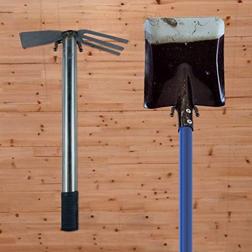 JCHL Steel Wallид монтирање на алатки за завртки за алатки за алатки за алатки за куки за градинарски алатки за градинарски алатки,