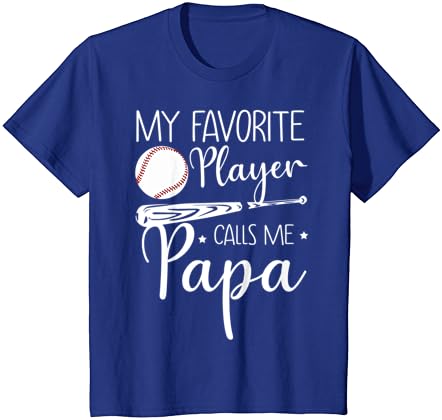Бејзбол мојот омилен играч ме нарекува маица за подароци од папа дедо