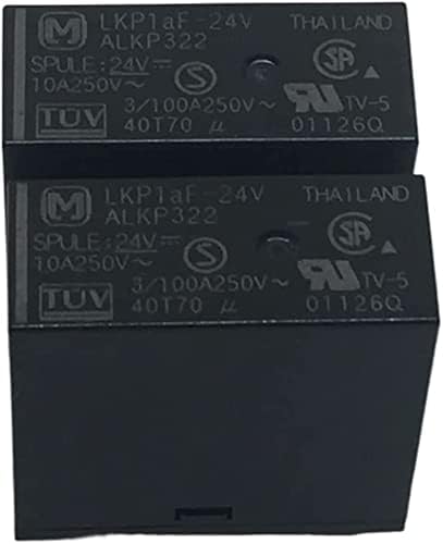 Gibolea Relay 10pcs LKP1aF-24V ALKP322 DC24V 10A 4PIN Може Да Го Замени SDT-S-124DMR