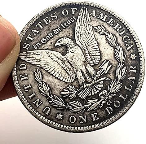 1921 Американски Скитник Монета Череп Божица Комеморативна Колекција Монета Подарок Среќа Предизвик Монета