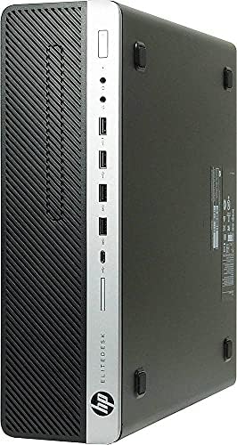 HP EliteDesk 800 G3 SFF Десктоп I7-7700 ДО 4.20 GHz 16B DDR4 128GB SSD + 2TB HDD Вграден WiFi BT Безжична Тастатура со Двоен