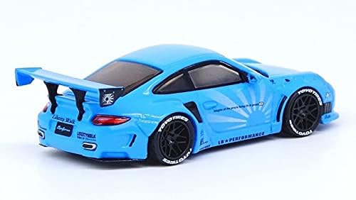 997 lbwk Liberty Walk Baby Blue 1/64 Diecast Model Car By Inno Models