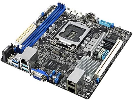 ASUS LGA1151 DDR4 EEC/Non-ECC UDIMM Mini-SAS HD M.2 C242 работна станица на серверот Mini Itx Матични плочи матични плочи P11c-I