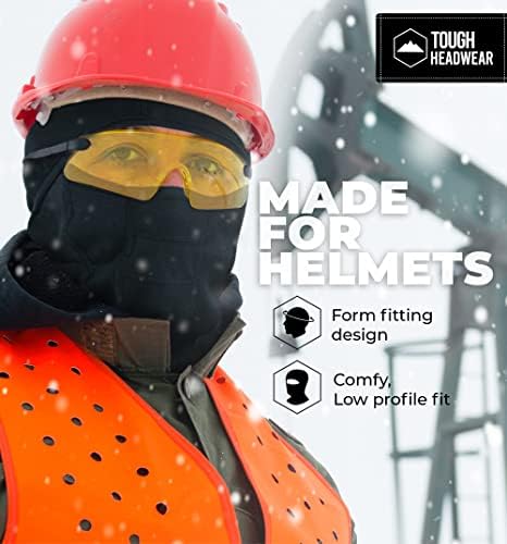 Целосна маска за лице за ладно време за мажи - Работа Балаклава Зимска глава на главата, маска за лице за градежни работници - моторцикл и