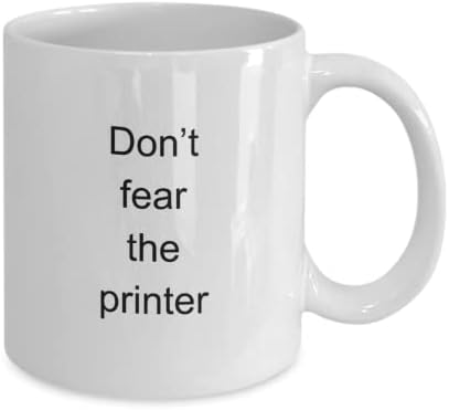Не плашете се од печатачот смешно кафе кригла чај чаша