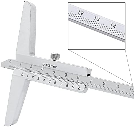 СЛАТИОМ Метал Длабочина Верние Дебеломер 0-150/0-200/0-300/0-500 Мм Професионален Мерач На Длабочина Работно Парче Алатка За Мерење