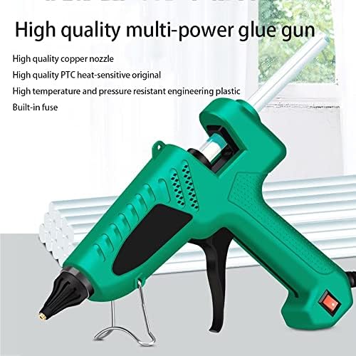 CBUQB High Power Hot The Melt Gun Gun DIY лепак пиштол за занаетчиски занаети за празници картички за одмор Декорации за пакување Дома Поправка