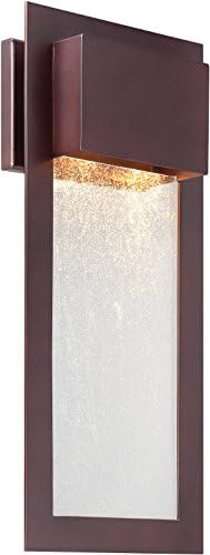 Minka Lavery 72383-246 Westgate модерна надворешна wallидна светлина надворешна wallидна фенер, 2-лесна, 70 вати халоген, бронза од