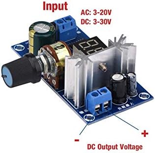 Регулатор за прилагодлив напон, LM317 Прилагодлив регулатор на напон за напојување Дигитален напон на дигитален напон