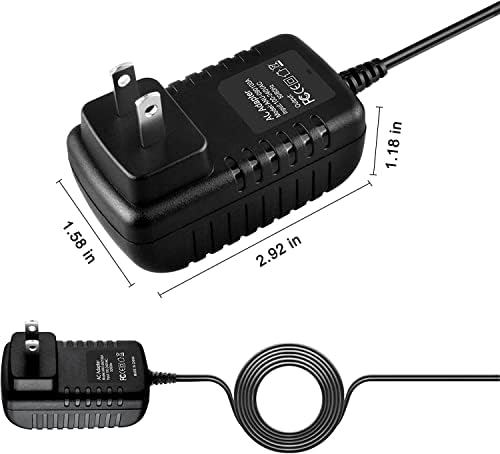 Адаптер Guy-Tech AC компатибилен со Xplore Rangerx IX101T1 Полнач за напојување кабел кабел кабел за кабел PSU