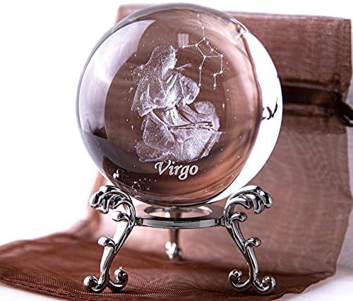 Декорација на стаклена топка со кристална топка од кристал