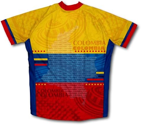 Scudopro Colombia со кратки ракави за велосипедизам за мажи