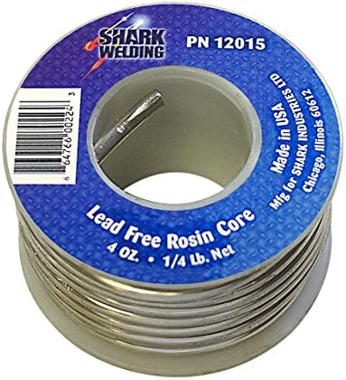 Ајкула 12019 Индустрии за не-водечки жица лемење-3/32 95/5% -1/2 lb spool, 0,5 фунти