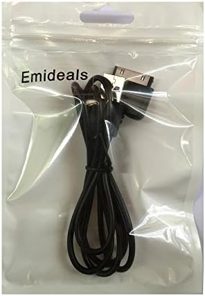 EMILYDEALS USB Полнење Кабел За Податоци Кабел За Барнс &засилувач; Благородна Ќош HD HD+ 7/9 Таблета