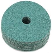 Sungold Abrasives 16962 Excella 36 Grit Green Green керамички влакна Дискови 20/Box, 4-1/2 X 7/8 Централна дупка