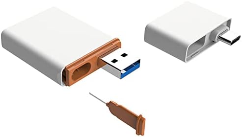 2-во-1 tf nCARD NM Нано Мемориска Картичка USB 3.1 Тип-C Читач На Картички
