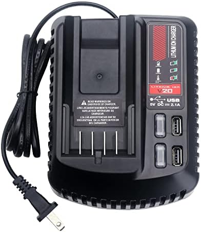 Замена на полначот за батерии QBMEL 20V за Craftsman V20 Lithium јон 20Volts Батерија CMCB104 CMCB202 CMCB201 CMCB209 CMCB205