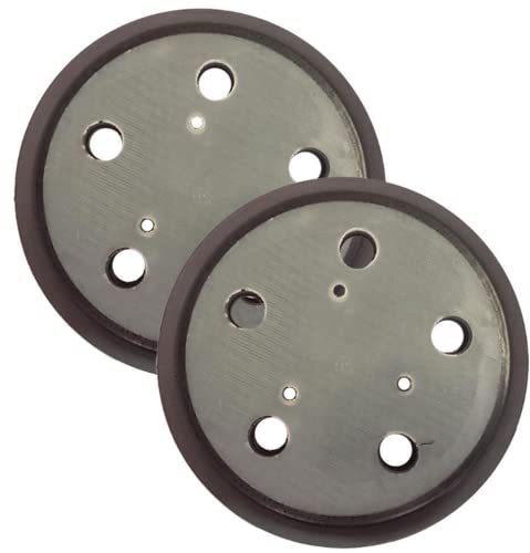 Нова - 2/PK Sander Pad 5 Inch Hook & Loop компатибилен со Porter Cable 333, 334, 13904, 13909, RSP29 -K