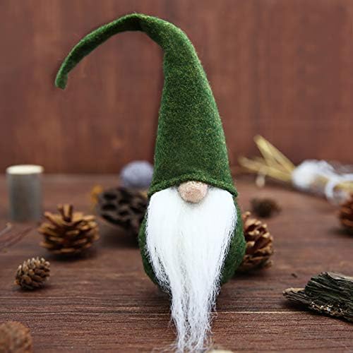 Бабиго рачно изработени гном кадифни украси за Божиќ, празник gnome шведски тоте благодарам давање на ден Божиќ елф декорација за